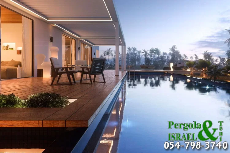 Pergolas for swimming pools