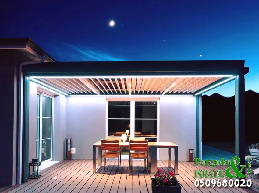 Pergola for a private house