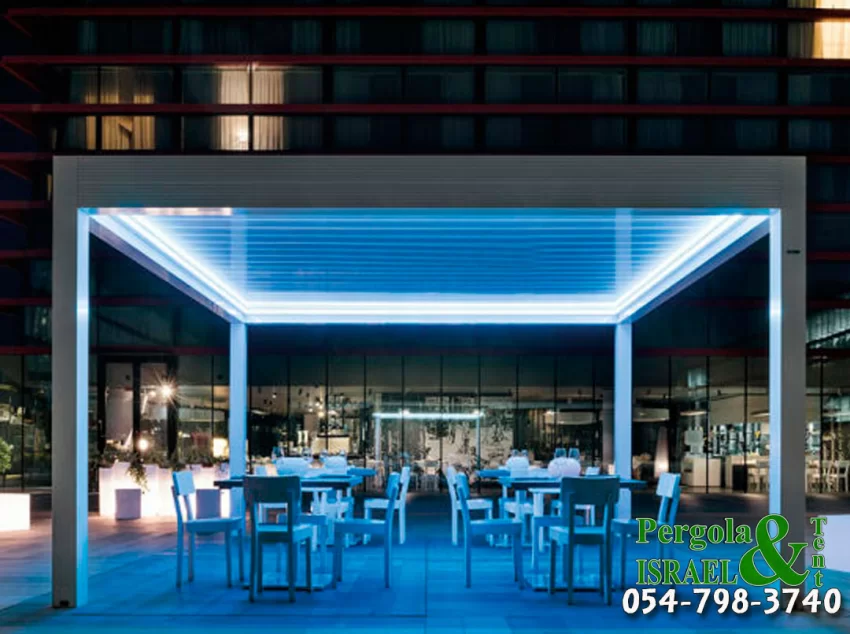 Pergola for restaurants