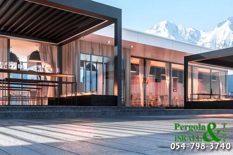 Pergolas for hotels