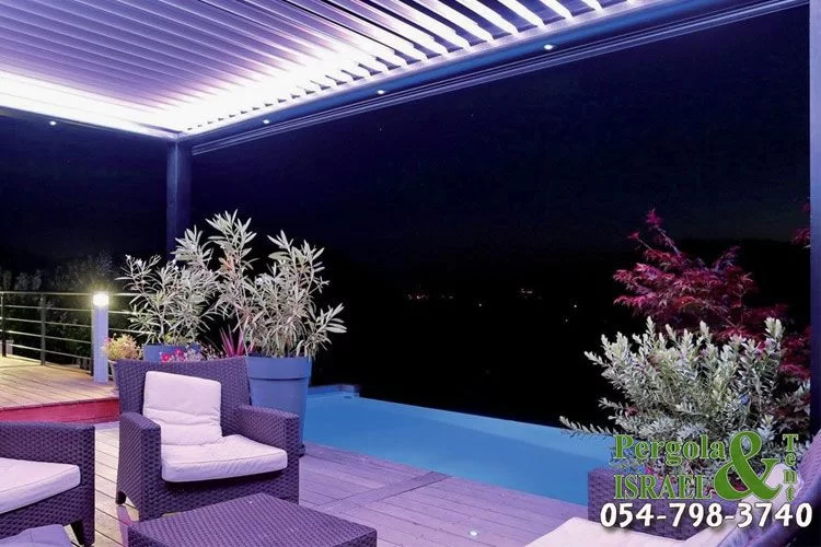 Pergola for a private house