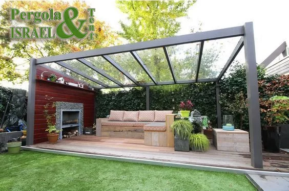 Aluminum glass pergolas