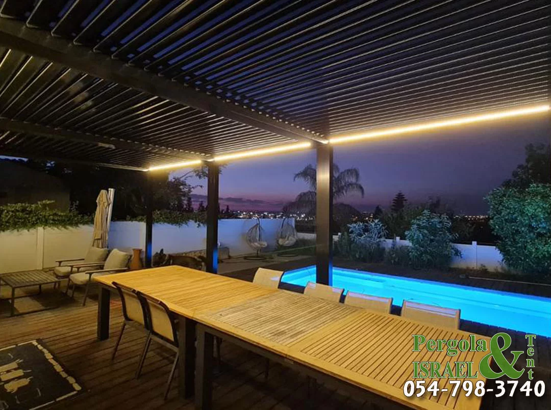 Pergolas for swimming pools